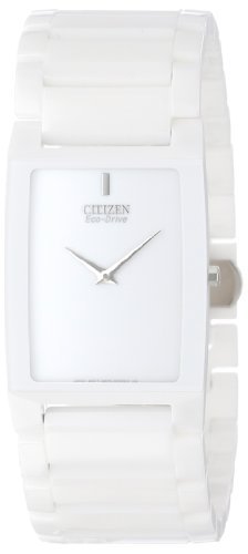 시티즌 남성용 AR3040-56A Eco-Drive Ceramic Stiletto 블레이드 Watch 손목시계