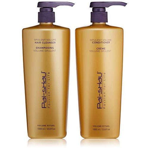 Pai-Shau Opulent Volume Cleanser and Conditioner Duo Set