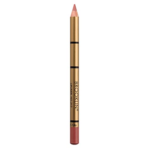 Impala - Brooklin Waterproof Lip Liner | Permanent Lip Liner | Waterproof Lip Liner | Long Lasting Lip Liner | Colour 217 Matt Taupe Pink