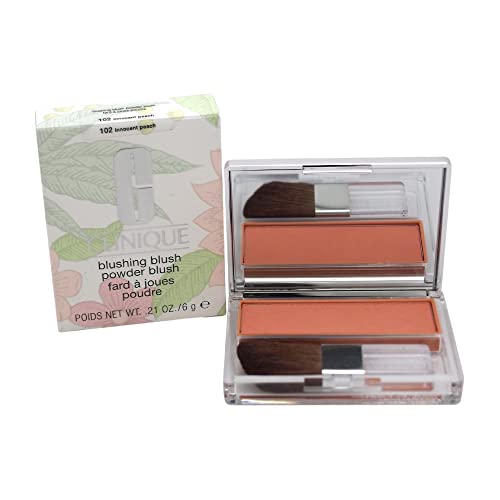 클리니크 파우더 블러셔 Clinique Blushing Blush Innocent Peach 0.21 Ounce