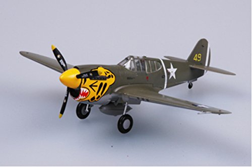 1/72 완성품 37272 카《지스》 P-40E키티 호크 제14 항공군 343전투대 1942