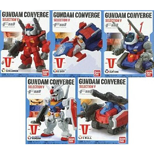 FW GUNDAM CONVERGE SELECTION V 전5종 세트(풀 무료 초대권) 세븐 한정