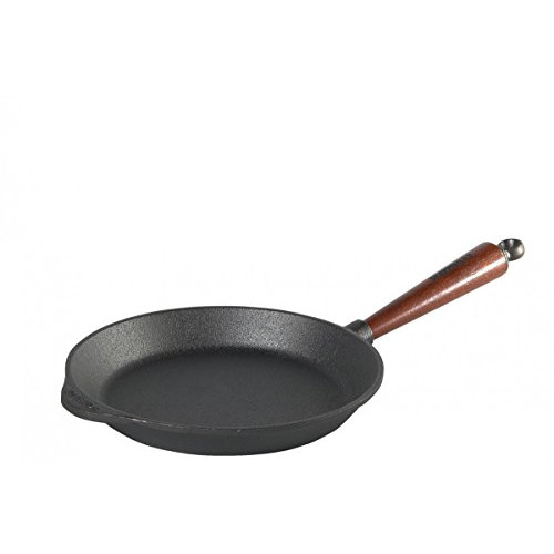 SKEPPSHULT Bratpfanne 24 cm Gusseisen mit Holzgriff - 0240T