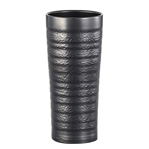 베스트《고》 어른의 (엄선)고집 W스테인레스 텀블러430ml 블랙 ND-7993