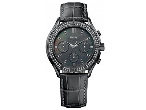 Hugo Boss 가죽 Chronograph Ladies Watch 1502342