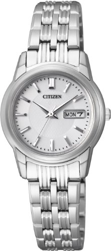 [시티즌]CITIZEN 손목시계 Citizen Collection 시티즌 콜렉션 일본제 데이&데이트 페어 모델 Eco-Drive 에코・드라이브 EW3230-51A 레이디스