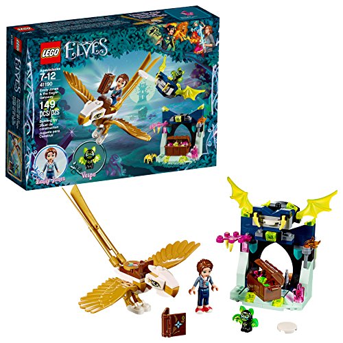 LEGO 6212137 Elves Emily Jones Eagle Getaway 41190 Building Kit