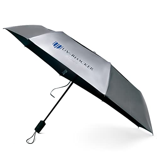 UV-Blocker Umbrella Solar Protection Blocks 99% UVA/UVB Sun Rays Protect Against Skin Cancer Recommended Melanoma International Foundation Double Canopy Vented Cooling