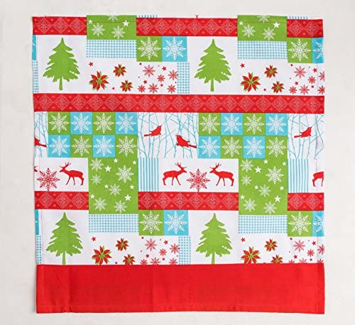 Thread Spread 100% Cotton Double Oven Glove/Mitt 7.5 - inch 35 디자인 France Holiday Collection