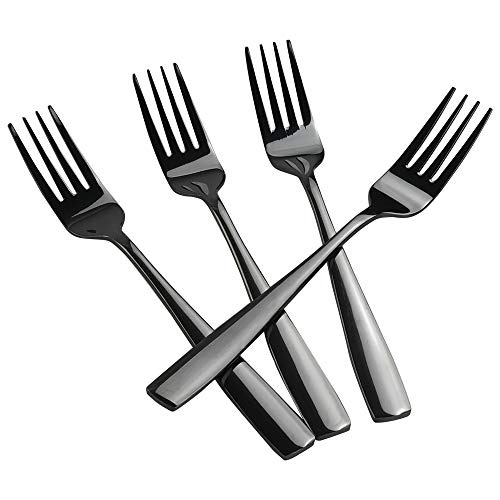 Teyyvn 16팩 매트 스테인레스 스틸 Dinner Forks Cutlery Set