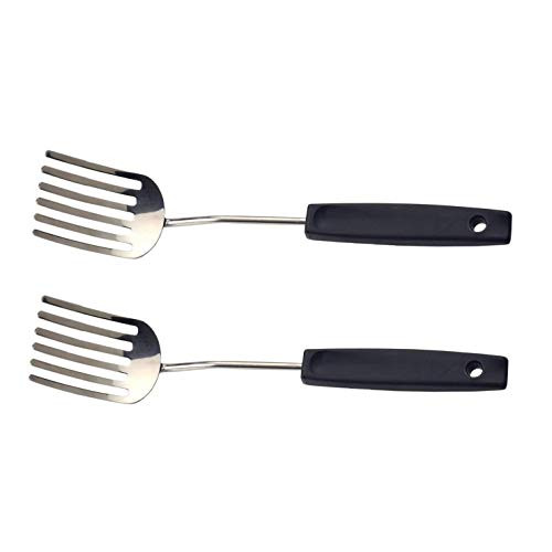 RSVP Fantastic Food Blending Fork 스테인레스 스틸 Scrambled Eggs FFF-10 2-Pack