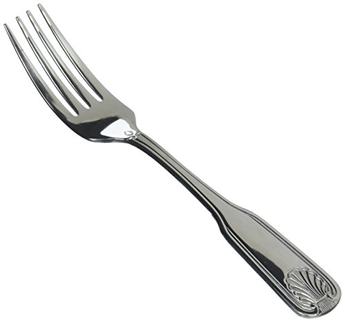 Winco 0006-05 12-Piece Toulouse Dinner Fork 세트 18-0 Extra Heavy Weight 스테인레스 스틸