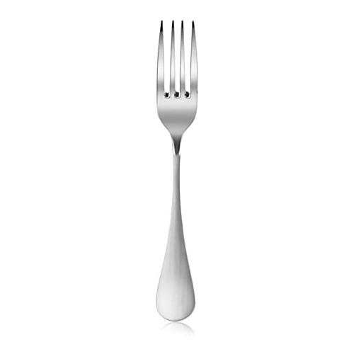 Artaste 59328 Rain 18/10 Stainless Steel Dinner Fork, 7.6-Inch, Set of 12, Silver