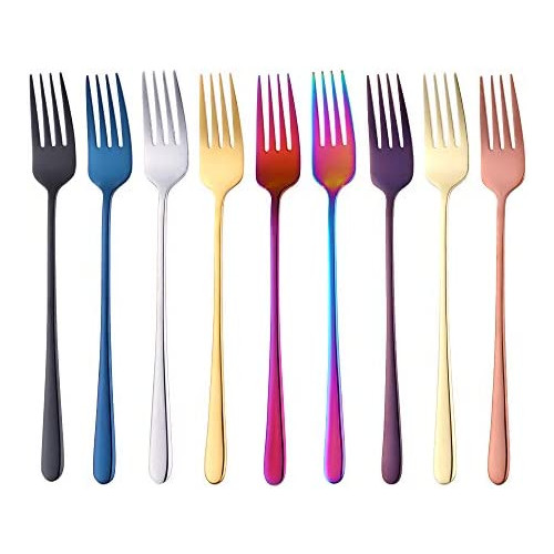Do Buy 18/10 Stainless Steel Dinner Froks, 8.5 inch, Set of 9