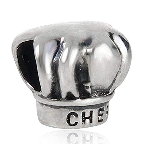 I Love Cooking Chef Hat Charm Cap Beads fit 여성 Charms Bracelets