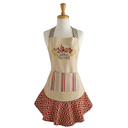 DII 5937 Fall Kitchen Apron One Size Gather Together