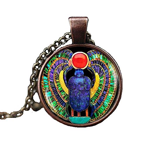Egyptian Scarab Necklace jewelry ancient egypt pendant men scarab necklace