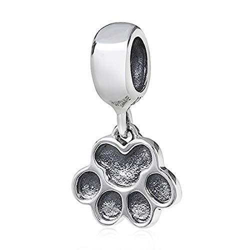 Dog Charm Paw 925 Sterling 실버 Pet CharmAnimal Friend Pandoar Bracelet A