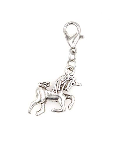 It All About.You 유니콘 Horse 클립 on Charm Perfect Necklaces Bracelets 97R