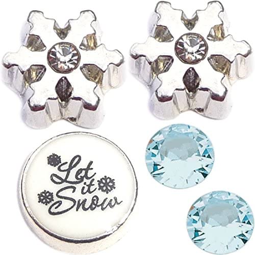 Travel Here There Everywhere Charm 세트 Floating Lockets