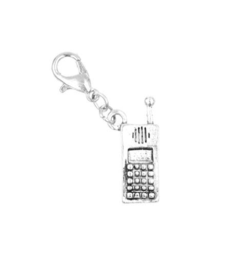 Its All About...You! Cell Phone Mobile Clip on Charm Perfect for Necklaces and Bracelets 100R