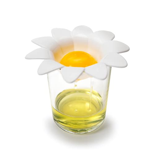 PELEG 디자인 Daisy Plastic Egg Separator White Yolk Divider Kitchen Gadgets Baking Tools Extractor Cute Flower Design