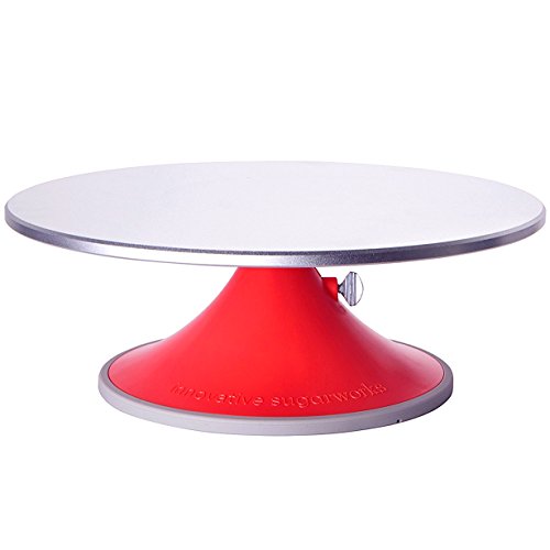 Sugarworks 아티스트 Cake Turntable Rotating Stand Decorating Brake/Stop