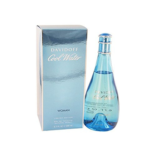 [Nice_Fragrance] Cool Water By Davidoff For Women (EDT) Limited Edition Parfum Perfume Spray 6.7 OZ/ 200 ml. [Sealed in Box]