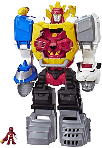 Playskool Heroes Power Rangers Morphin Megazord 2-in-1 Converting Play 세트 2-Foot Lights & Sounds 어린이 Ages 3 Up