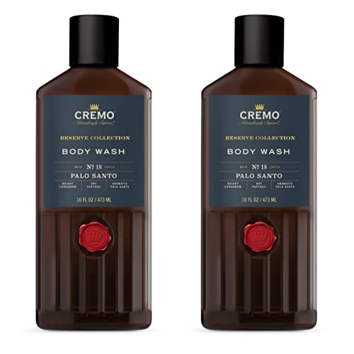 바디워시 Cremo All Season Body Wash 블루 Cedar & Cypress 16 Fl. Oz 2팩 - Rich 강력한 Fragrance Refreshing 우드 Aromatic Citrus Zest