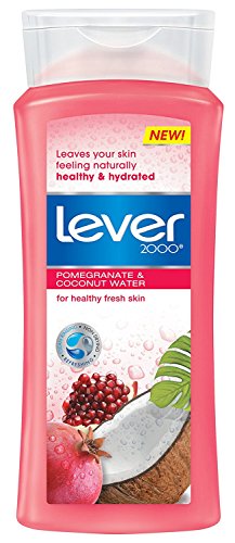 바디워시 Lever 2000 Body Wash 16.9oz Pomegranate & Coconut Water Red ,팩 6