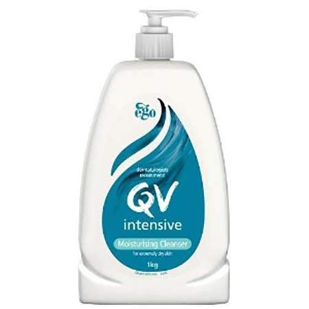 바디워시 #MC QV Intensive Cleanser 1L-A Gentle Soap-Free Ideal Extremely Dry Sensitive Skin. Gently Cleanses Softens Leaving Hydrating Film On Your Skin