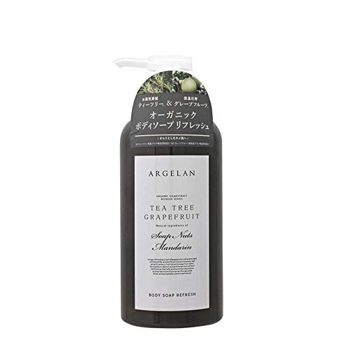 바디워시 Colours Argelan Body Soap Refresh 500ml Tea Tree Grapefruit