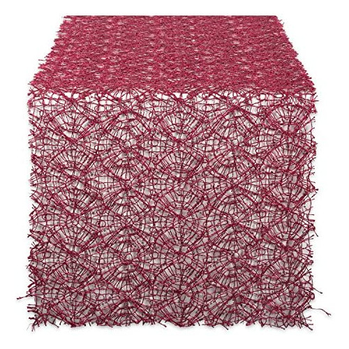 DII CAMZ38207 Sequin Mesh Table Runner Roll Gold