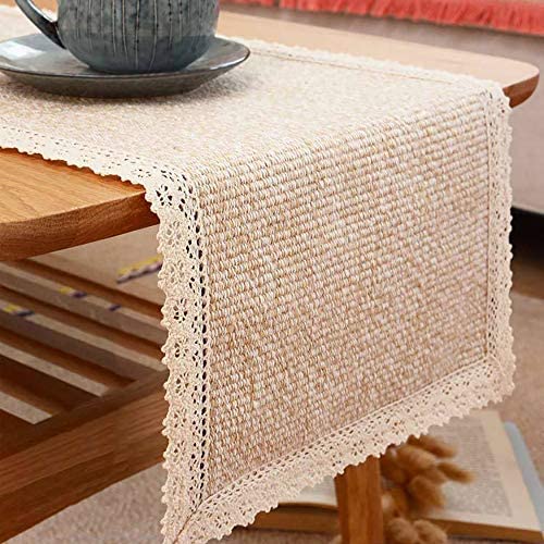 Cream Lace Table Runners 12