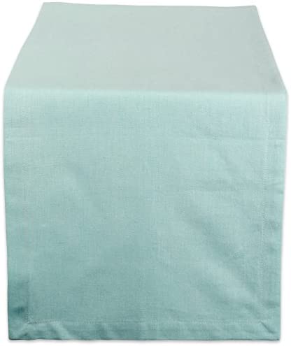 Natural Solid Chambray Table Runner 14x72 Chambray Natural