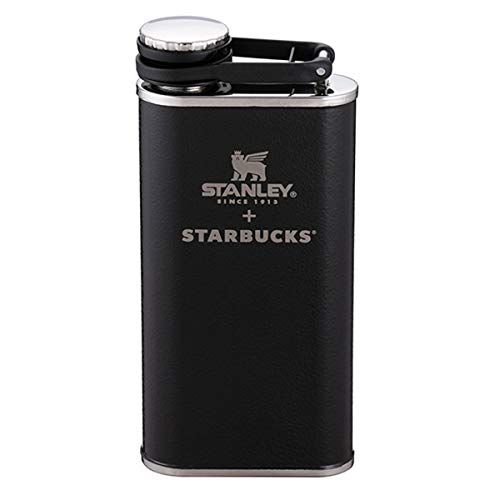 스타벅스 텀블러 STANLEY 스타 레 주전자케토루.kettle 스킷돌 스테인레스 8oz 236ml 심플 식기 아웃도어 캠프 트래블 물통흑 블랙 수량 한정 커피 해외 블랙