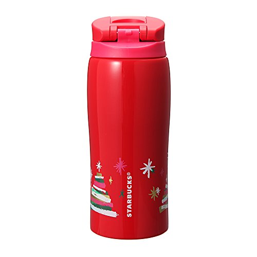 스타벅스 텀블러 2015 크리스마스 홀리데이 레드 350ml
