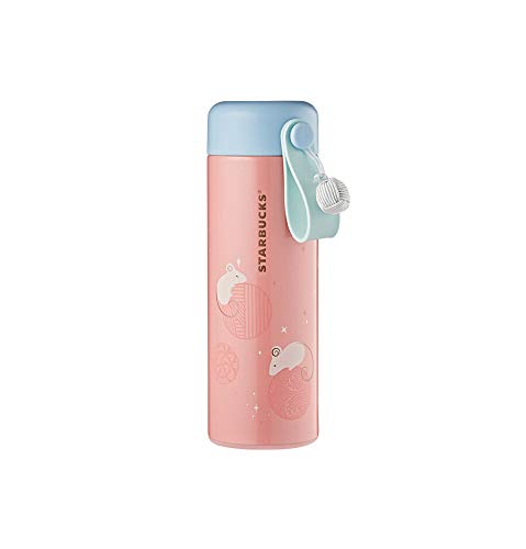 Starbucks 스타벅스 SS 스테인레스 2020 뉴 이어 스트랩 화이트 마우스 텀블러 SS NY strap whitemouse tumbler 355ml 해외 한정품 일본 미발매 스타벅스 텀블러