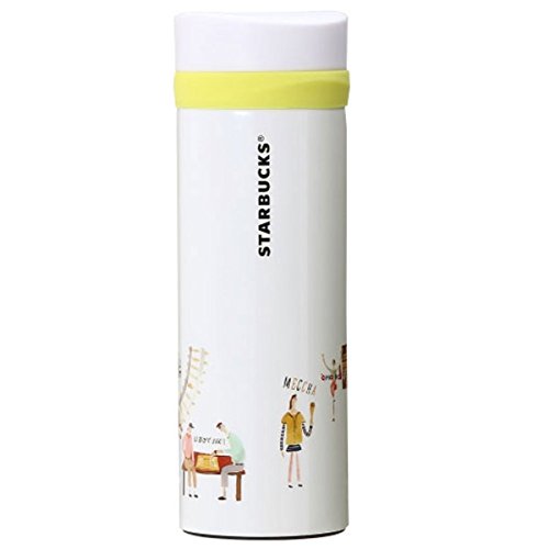 STARBUCKS 스타벅스 스타벅스 일본 한정 오사카 한정 스테인레스 보틀 리뉴얼 디자인 타코야끼 포장마차 돌아가 엔호 번화하 오사카 oosaka 지역 한정 본고장 한정 옐로우 황 텀블러 마이 보틀 355ml