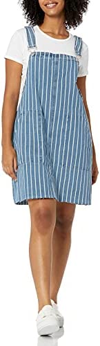 City Chic Womens Apparel Womens Plus Size Dress Stripe Denim
