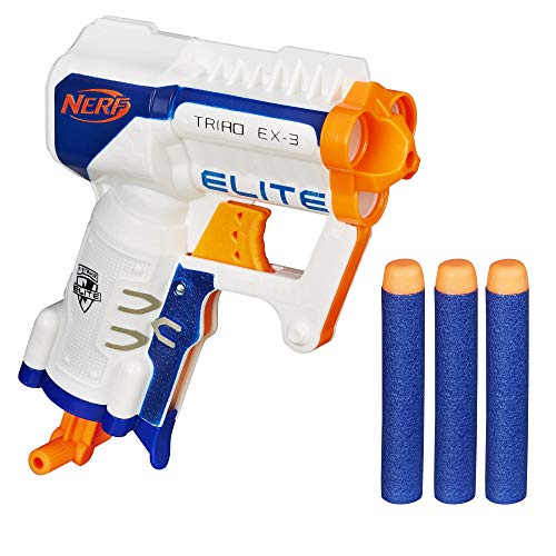 스펀지 장난감총 NERF N-STRIKE ELITE TRIAD EX-3 BLASTER
