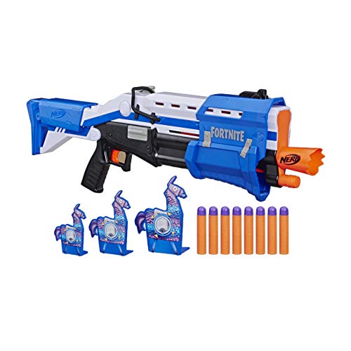스펀지 장난감총 Nerf Fortnite TS-R Blaster & Llama 타겟s -- Pump Action 3 8 Official Mega Darts Youth Teens 성인 Amazon Exclusive