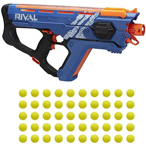 스펀지 장난감총 Perses Mxix-5000 Nerf Rival Motorized Blaster 블루 -- Fastest Blasting System