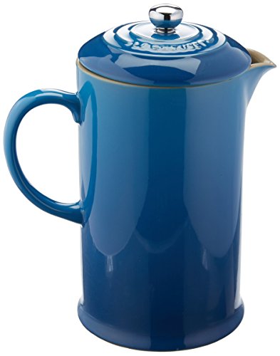 르크루제 Le Creuset Stoneware 27-Ounce French Press Marseille