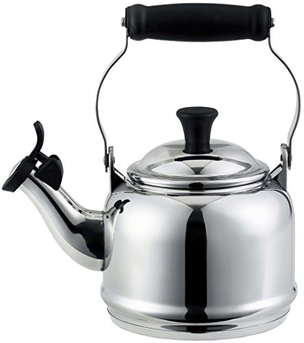 르크루제 Le Creuset SS9401 Demi Tea Kettle 1.2-Quart Stainless Steel