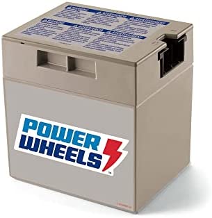 Power Wheels 12-Volt Rechargeable Replacement Battery Multicolor