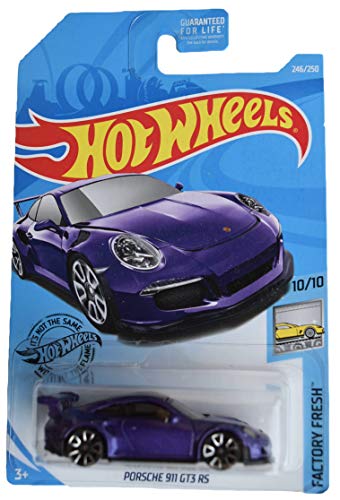 Hot Wheels 2019 Factory Fresh Porsche 911 GT3 246/250 Purple