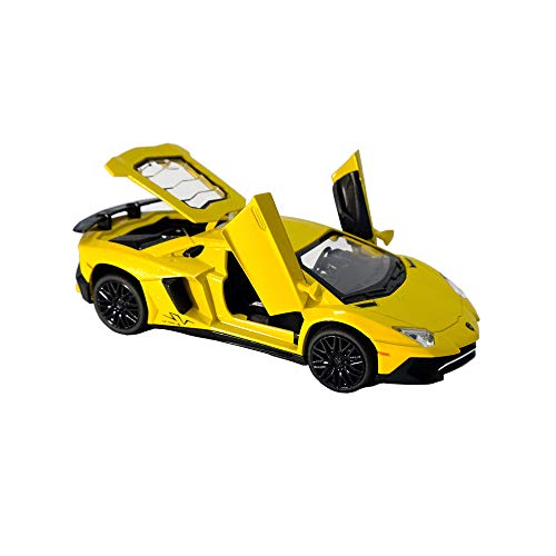 Alloy Collectible Lamborghini 토이 Vehicle Pull Back Die-Cast Car Model Lights Sound
