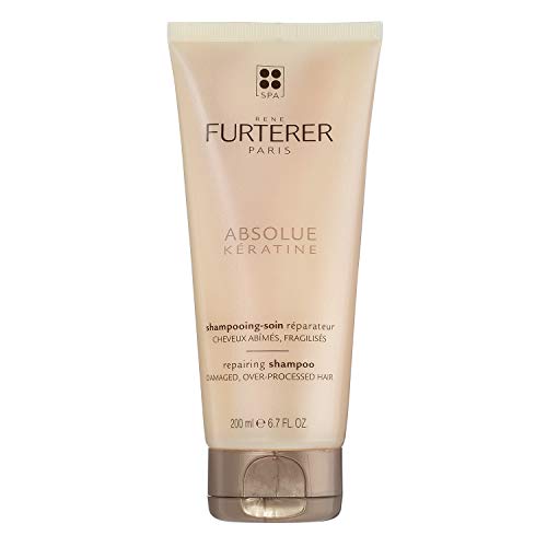 르네휘테르 손상모발용 리페어링 샴푸 200ml Rene Furterer René ABSOLUE 케라틴 repairing damaged over-processed 헤어 6.7 Fl oz